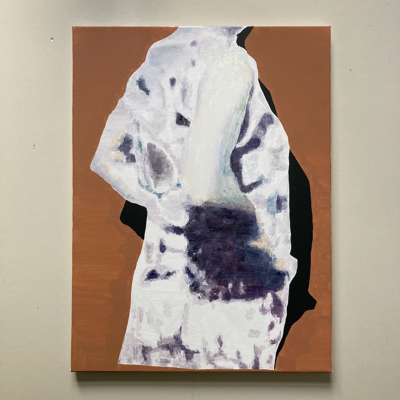 ZT (zomerjurk I), 60 x 80 cm, acrylics / oil on canvas, 2024