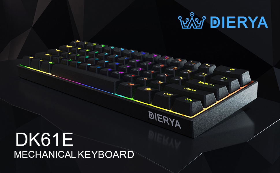 Dierya DK61E 60 % Mechanical Gaming Keyboard