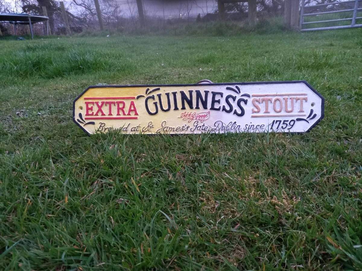 Guinness Stout Cast Iron Sign