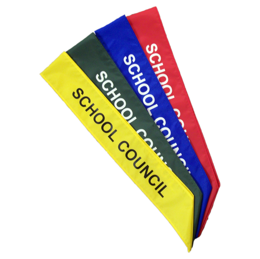 Printed Polyester Sashes for Schools
Mentoring Schemes.
