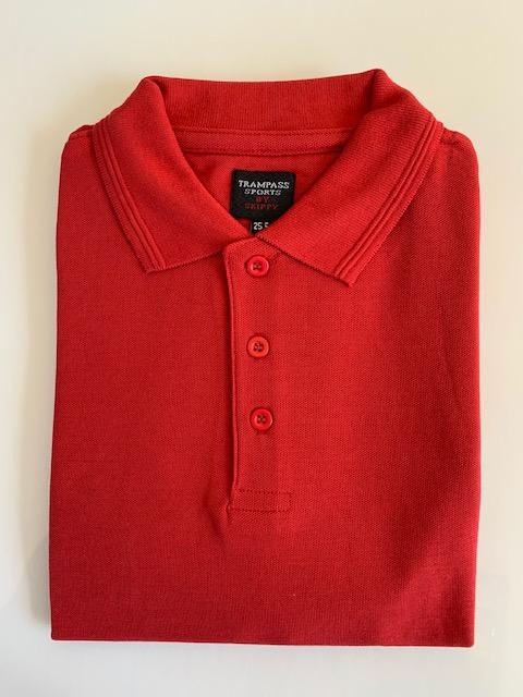 GSPB Red Plain Polo Shirt