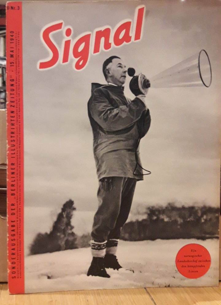 Propagandablad SIGNAAL -  zeer zeldzaam nummer 1940 nr 3 -Duitstalig
