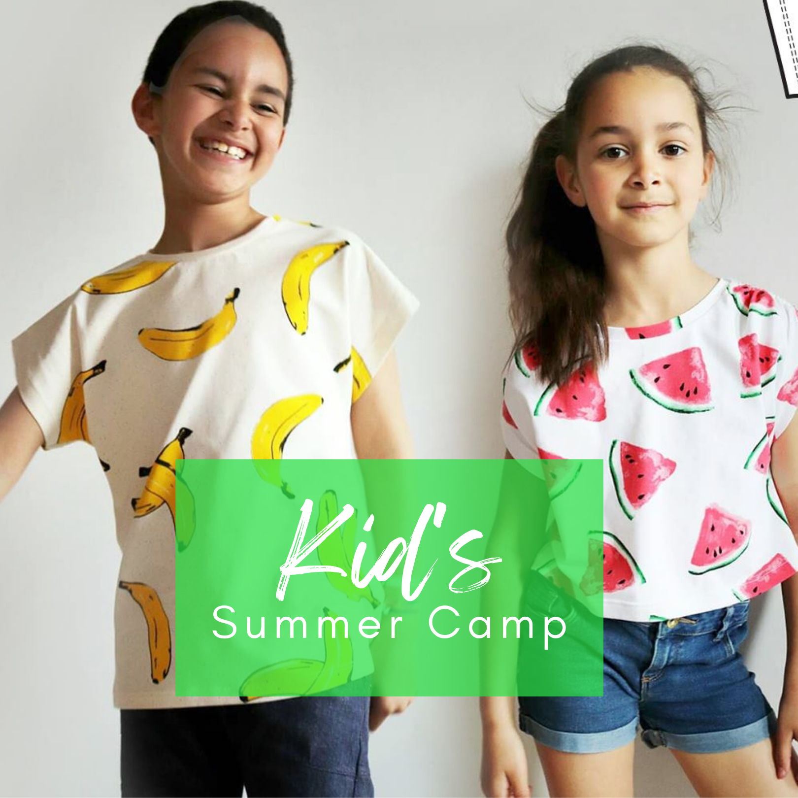 Kid's Sewing Summer Camp