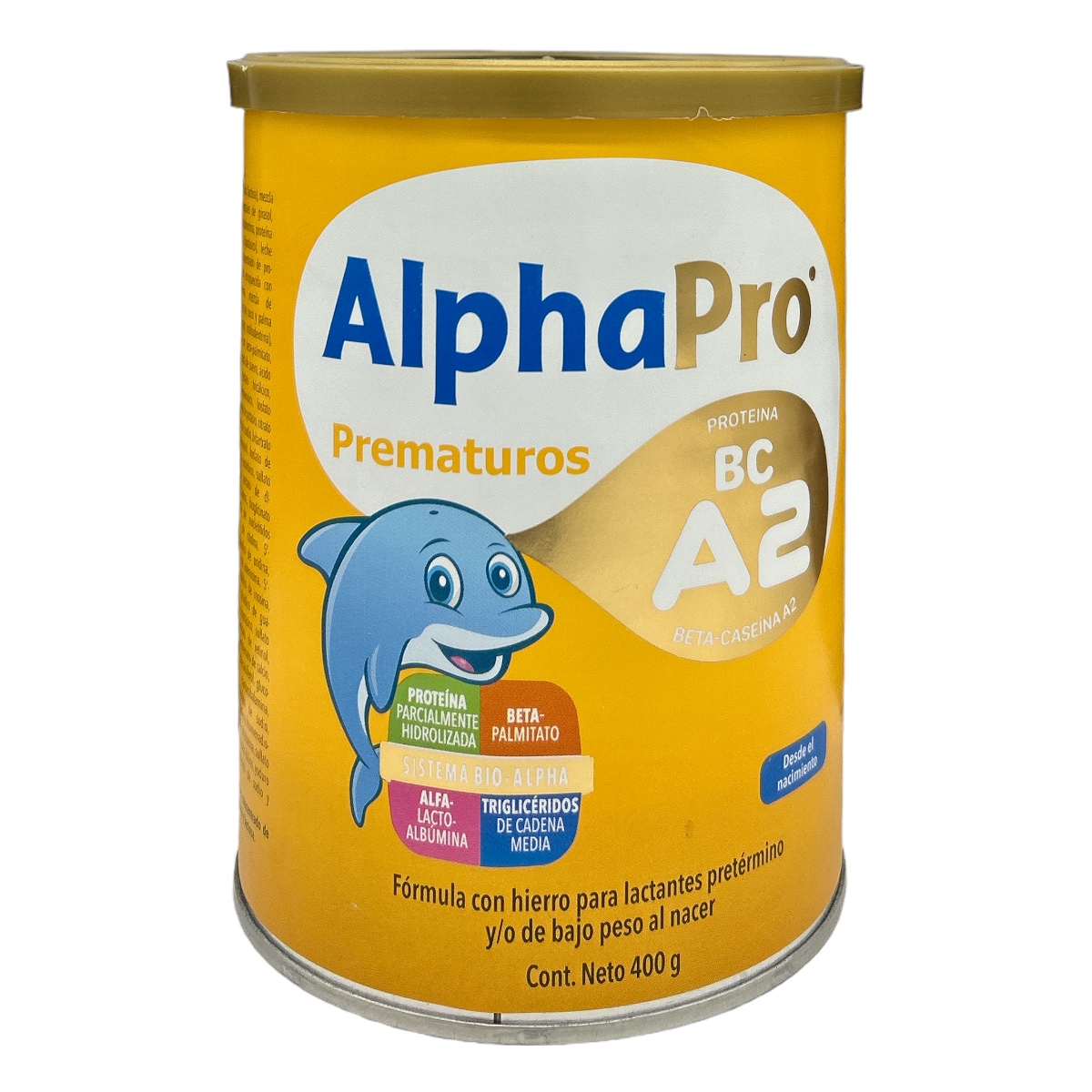 ALPHAPRO Prematuros Leche 400g