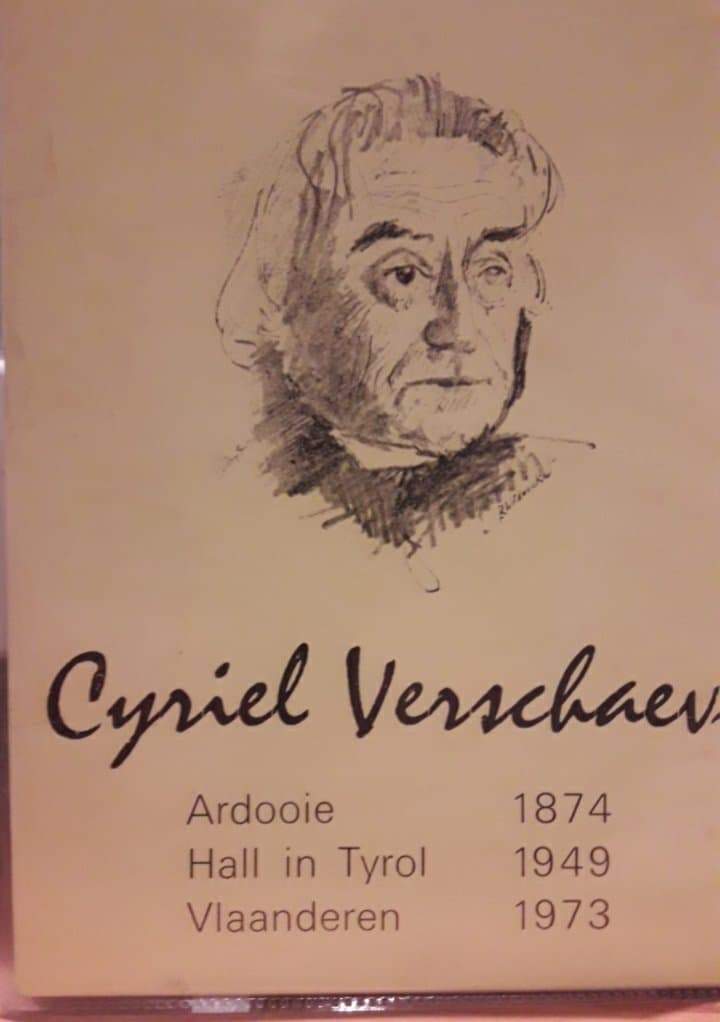 Cyriel Verschaeve herdenking 1973 Ardooie / AVNJ brochure 27 blz