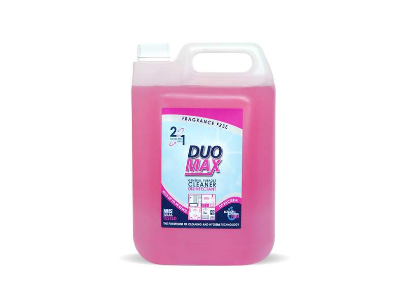 DuoMax General Purpose Cleaner 2 x 5 Litre.  Reduced to Clear from €21 to €15 per case
