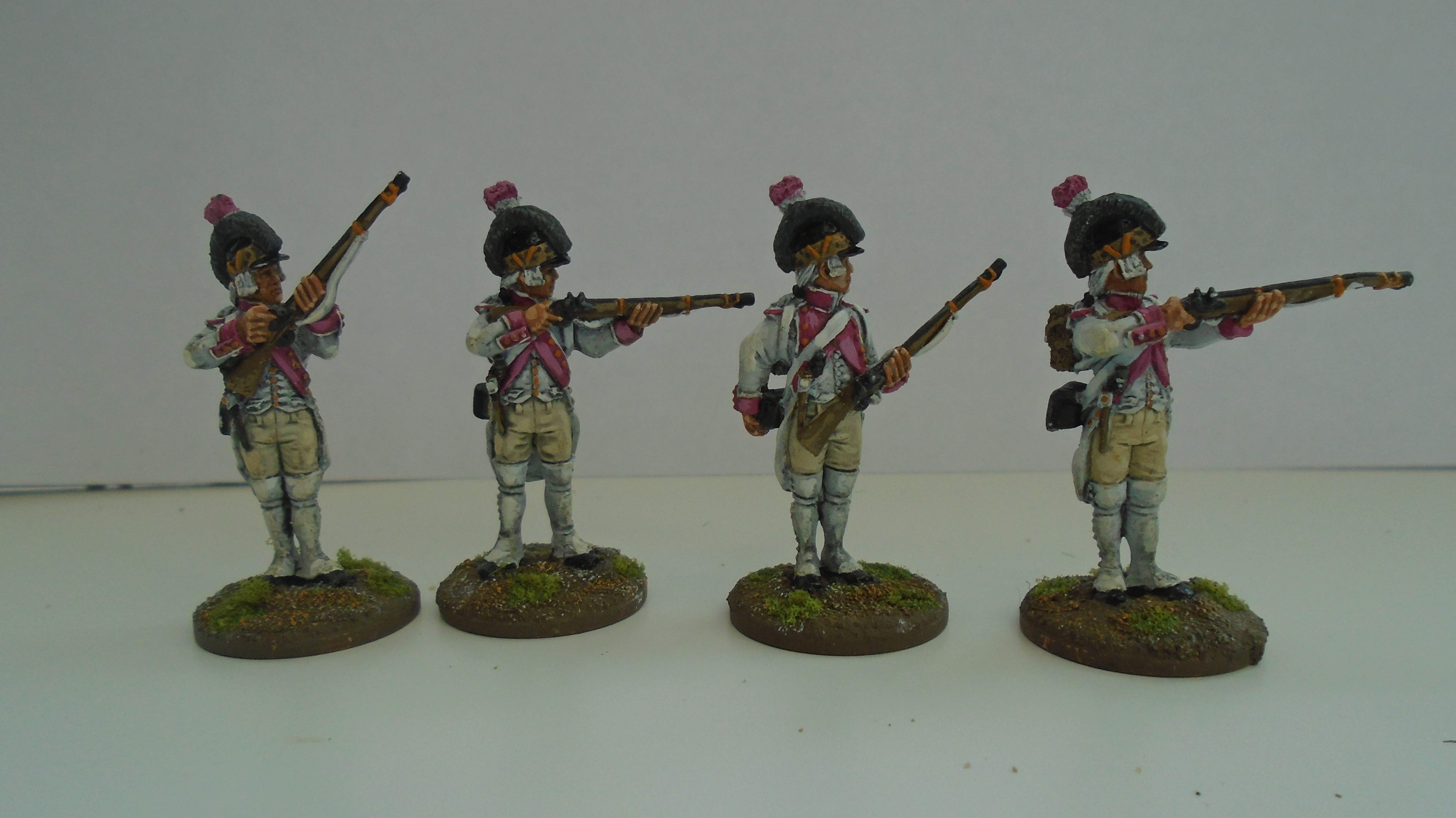 Firing line Soldiers of the Ancien Regime unit