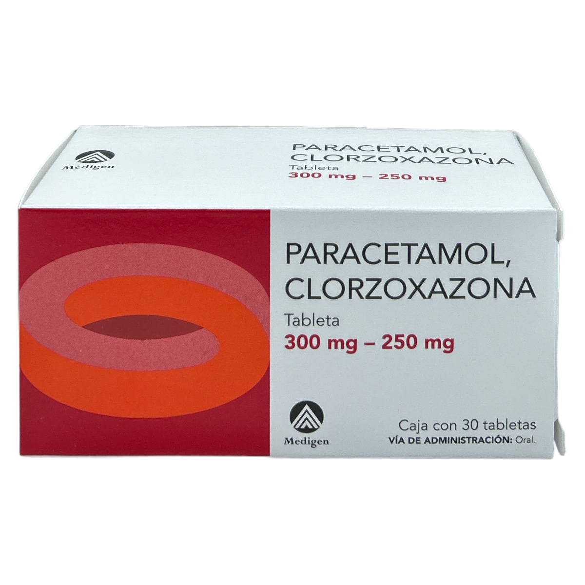 Paracetamol/Clorzoxazona Tab 300/250 C/30 MEDI