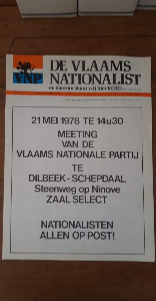 Vlaams nationalist VNP 1978 nummer 4