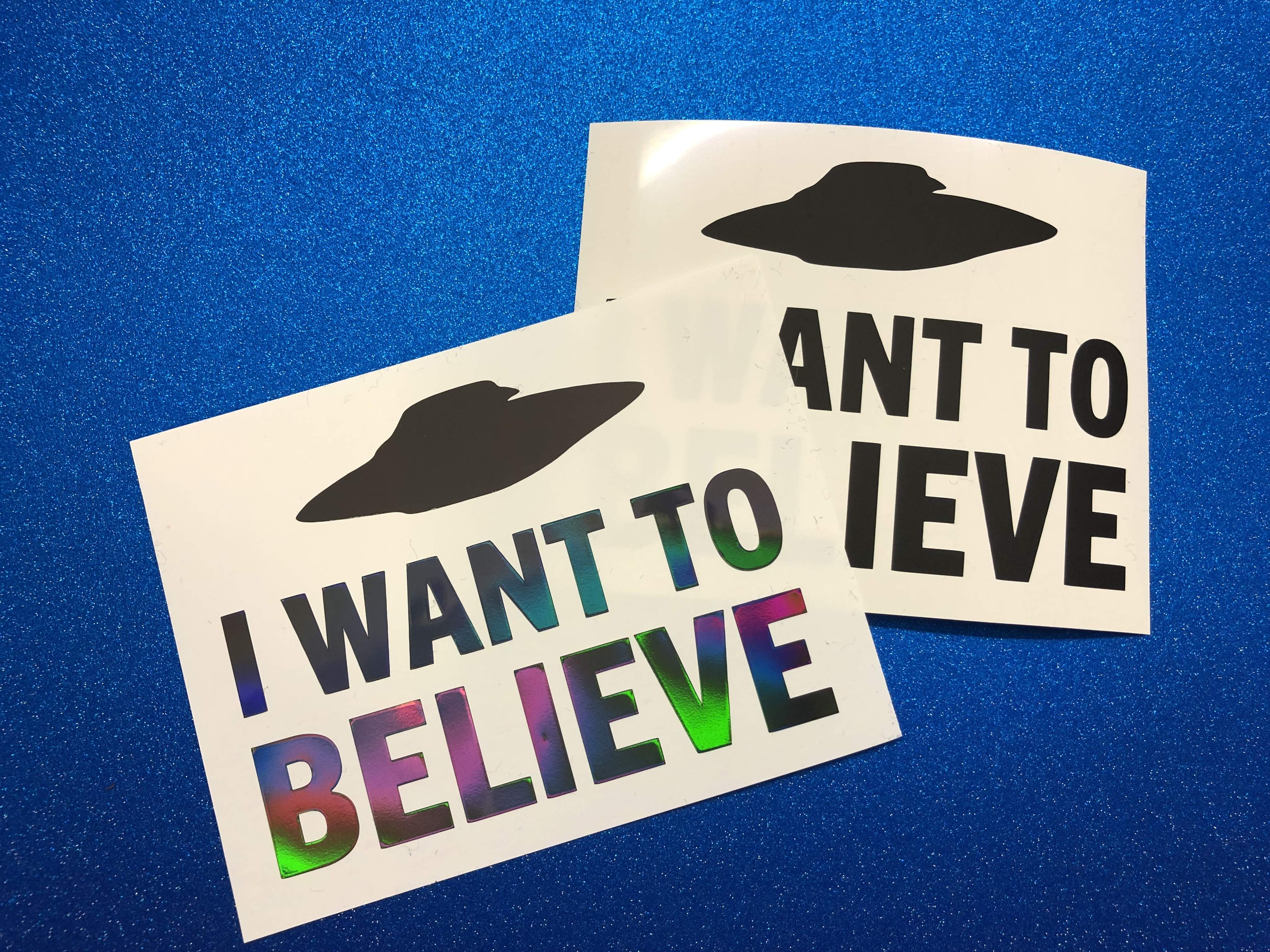I Want To Believe Decal