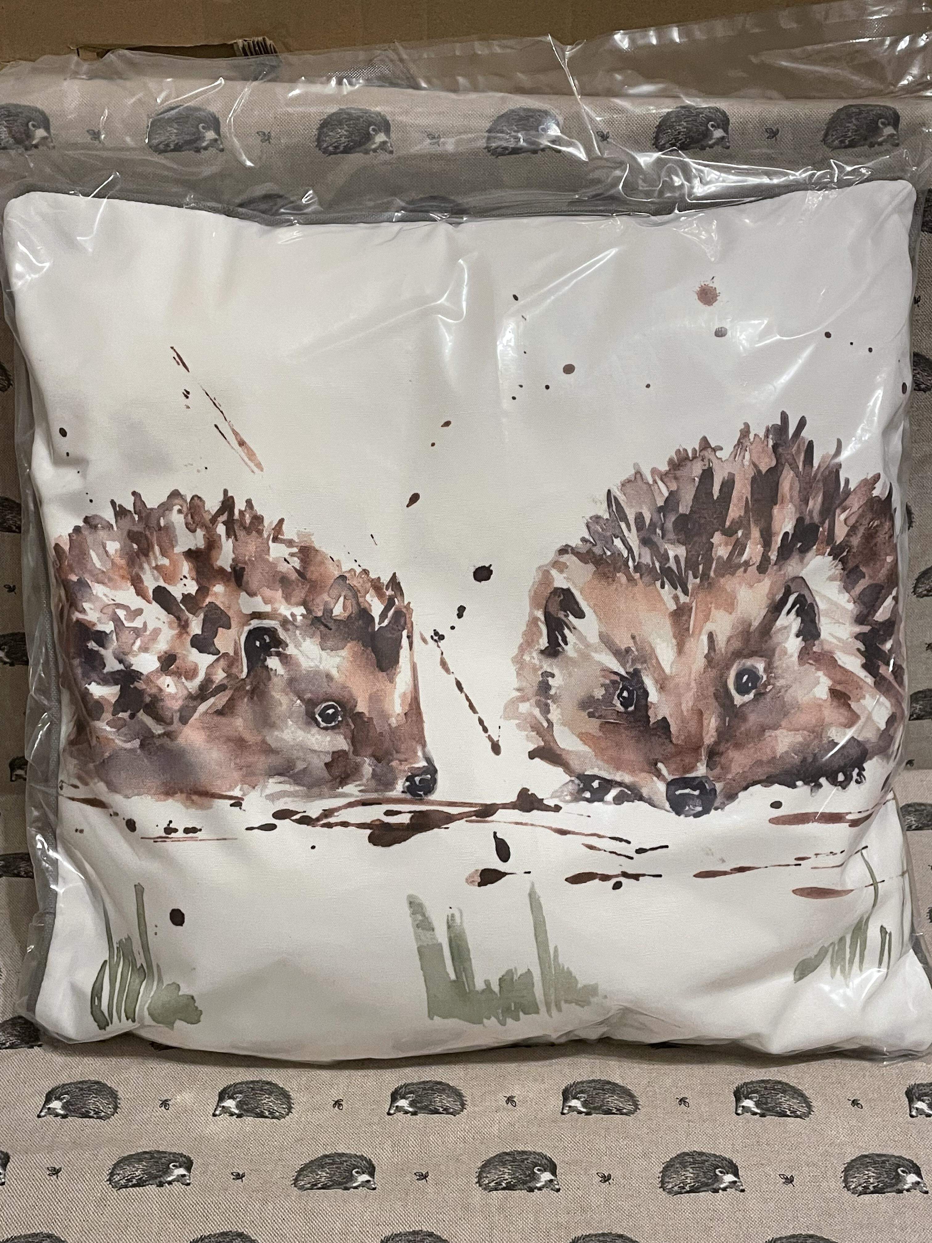 Hedgehog Cushion - Country Life Collection