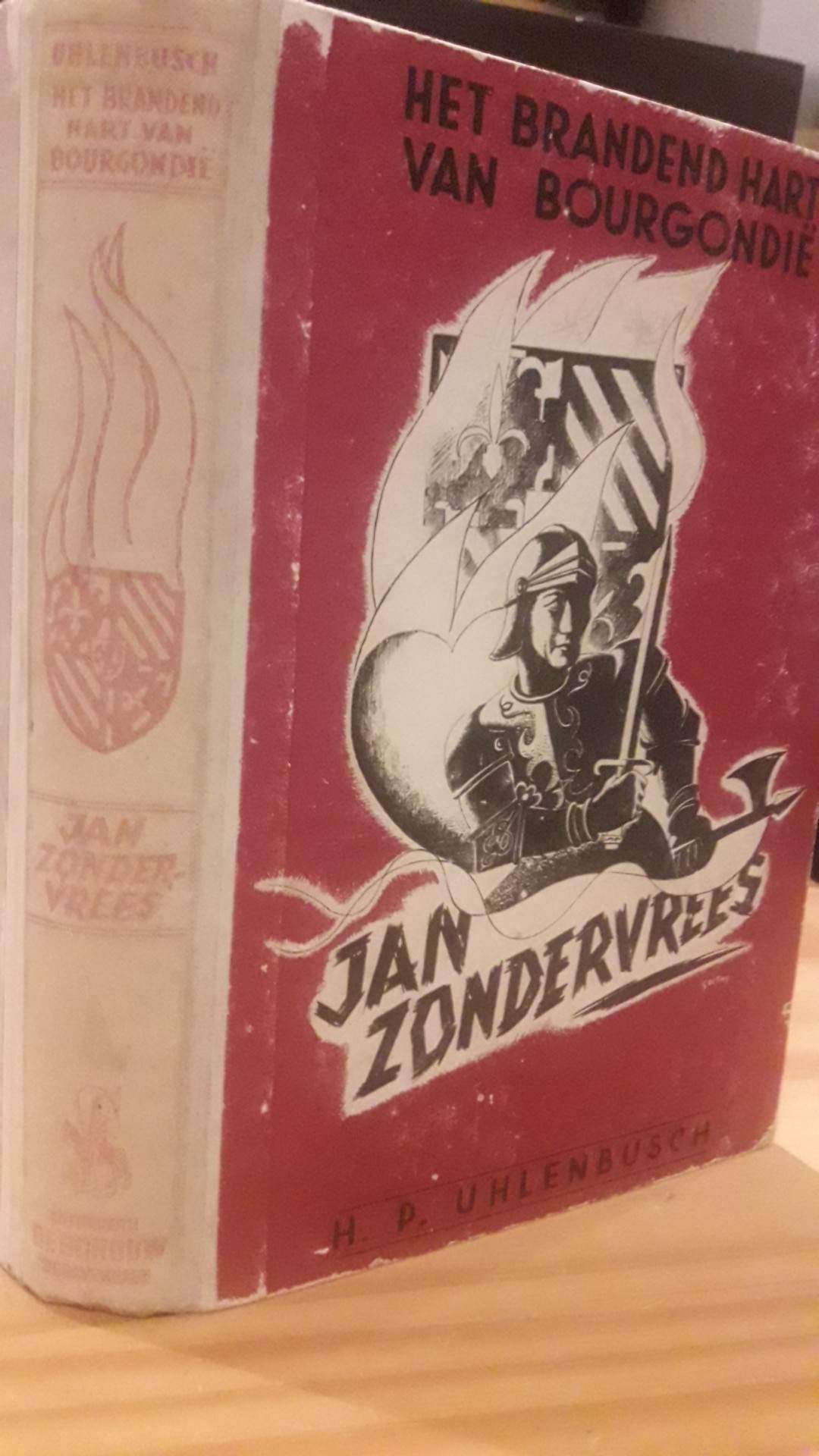 ZELDZAAM ! - Jan zonder vrees  - 274 blz / DE SCHOUW 1944 Nederlandse collaboratie uitgeverij