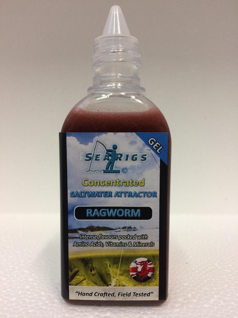 Saltwater Concentrated Attractor Gel  - Liquid Sea Fishing Bait Flavours