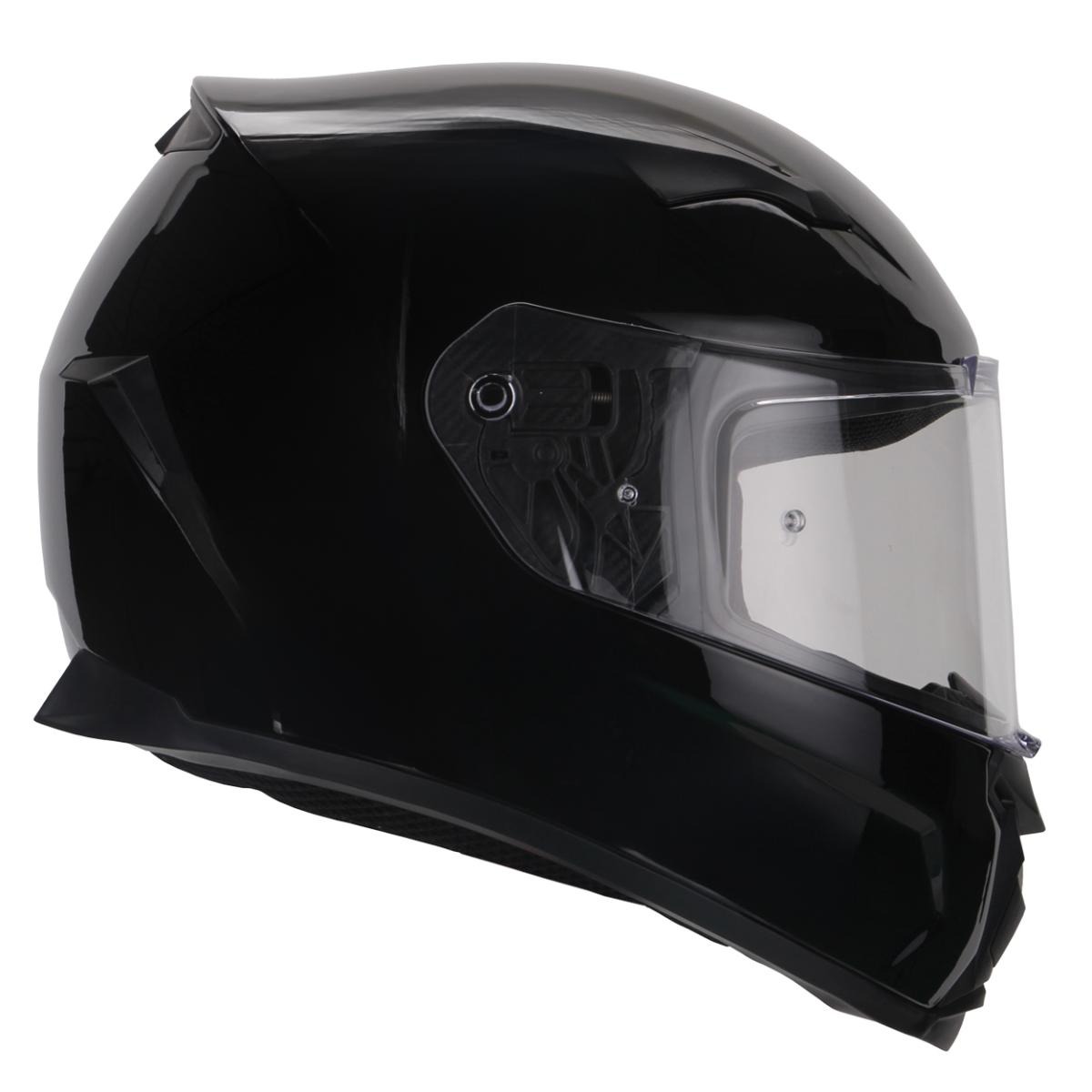 Helmet full-face vito duomo shiny black