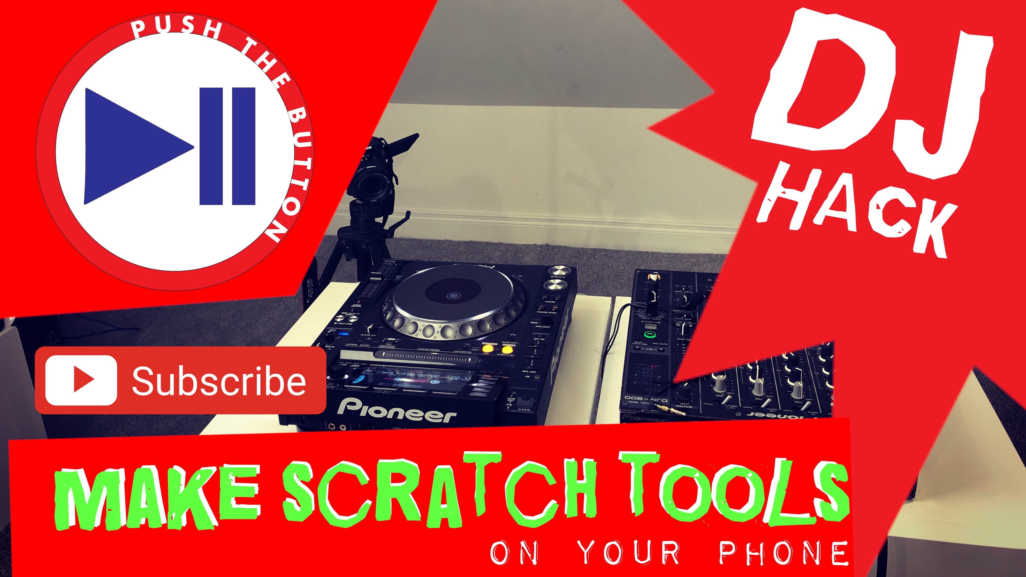 How to make your own DJ scratch tools