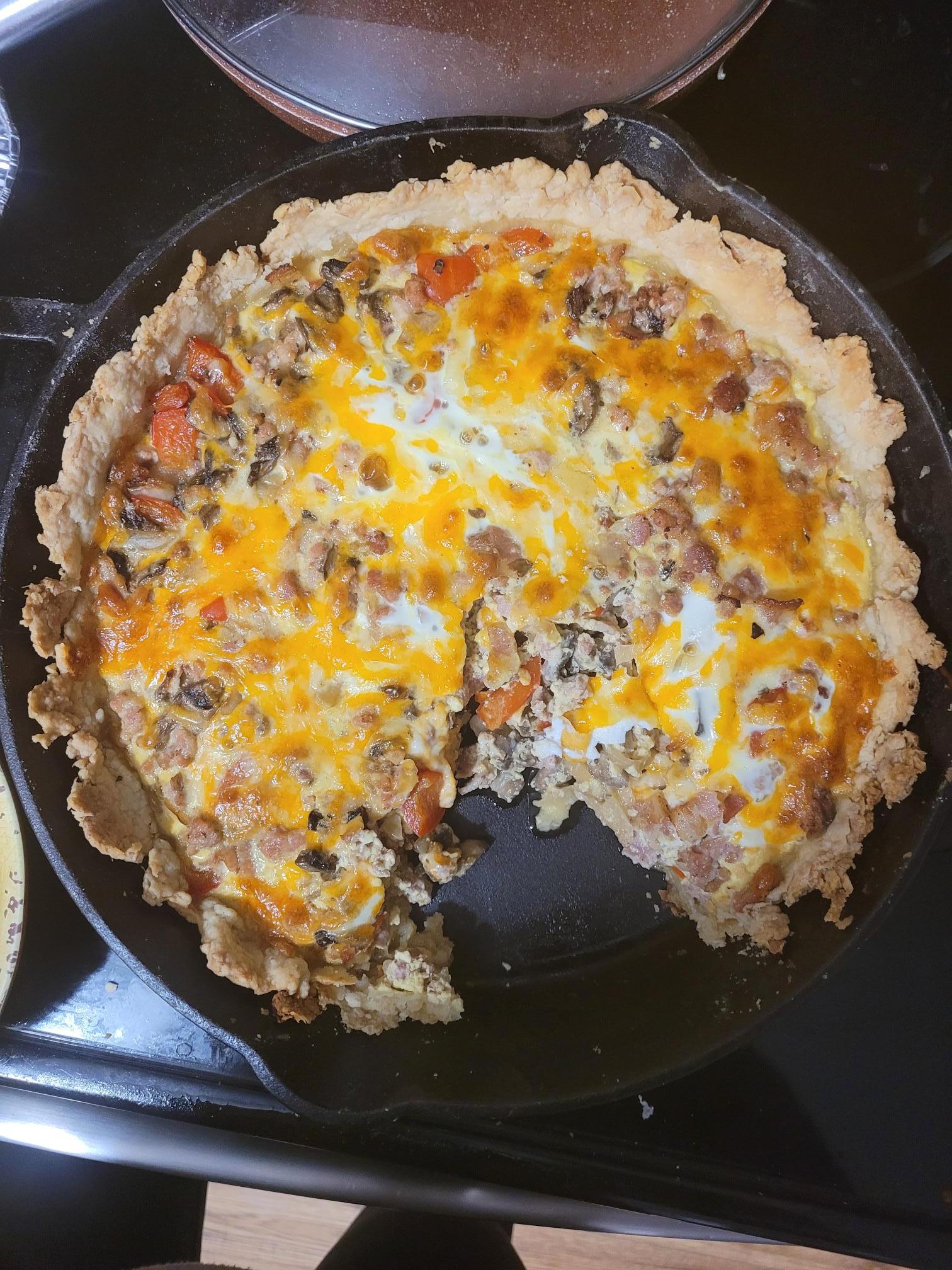 Savoury Breakfast Pie Recipe