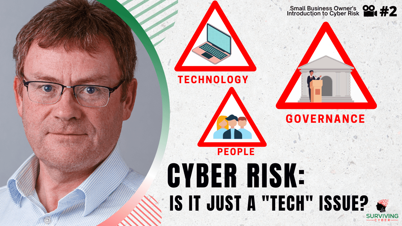 CYBER RISK – IS IT JUST AN IT ISSUE?