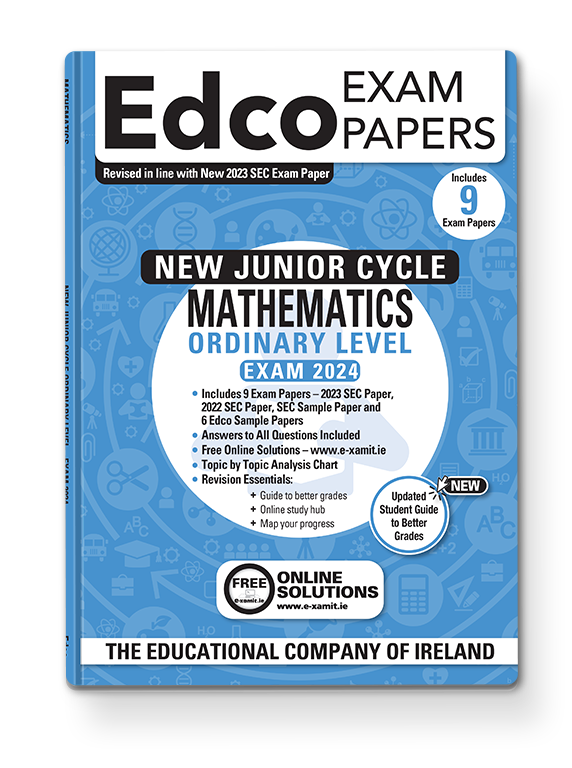 MATHS JC 2024 EXAM PAPERS - ORDINARY LEVEL - EDCO
