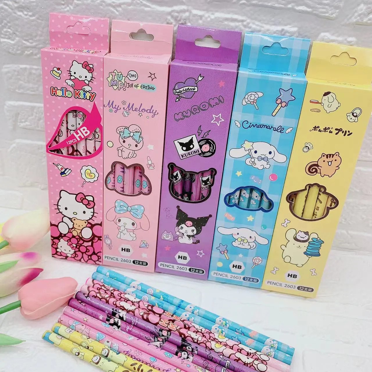 Sanrio Pencil Pack (qty: 12)