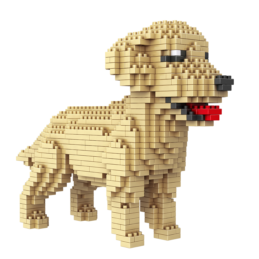 Golden Retriever Mini Lego Blocks