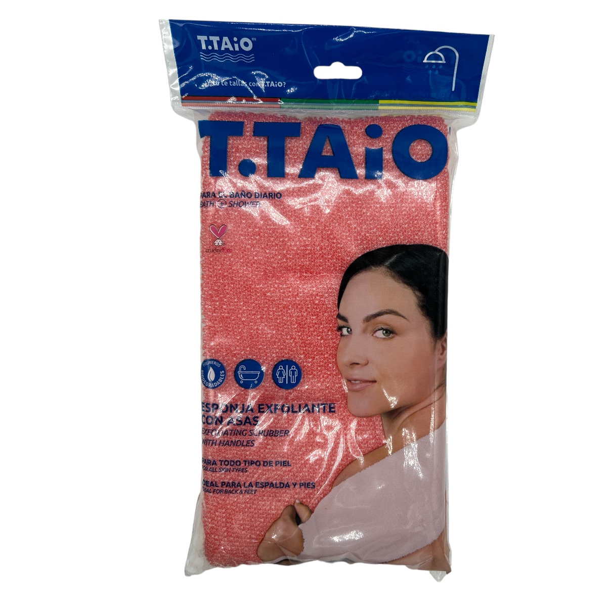 Esponja Exfoliante C/Asas TTC T.TAIO