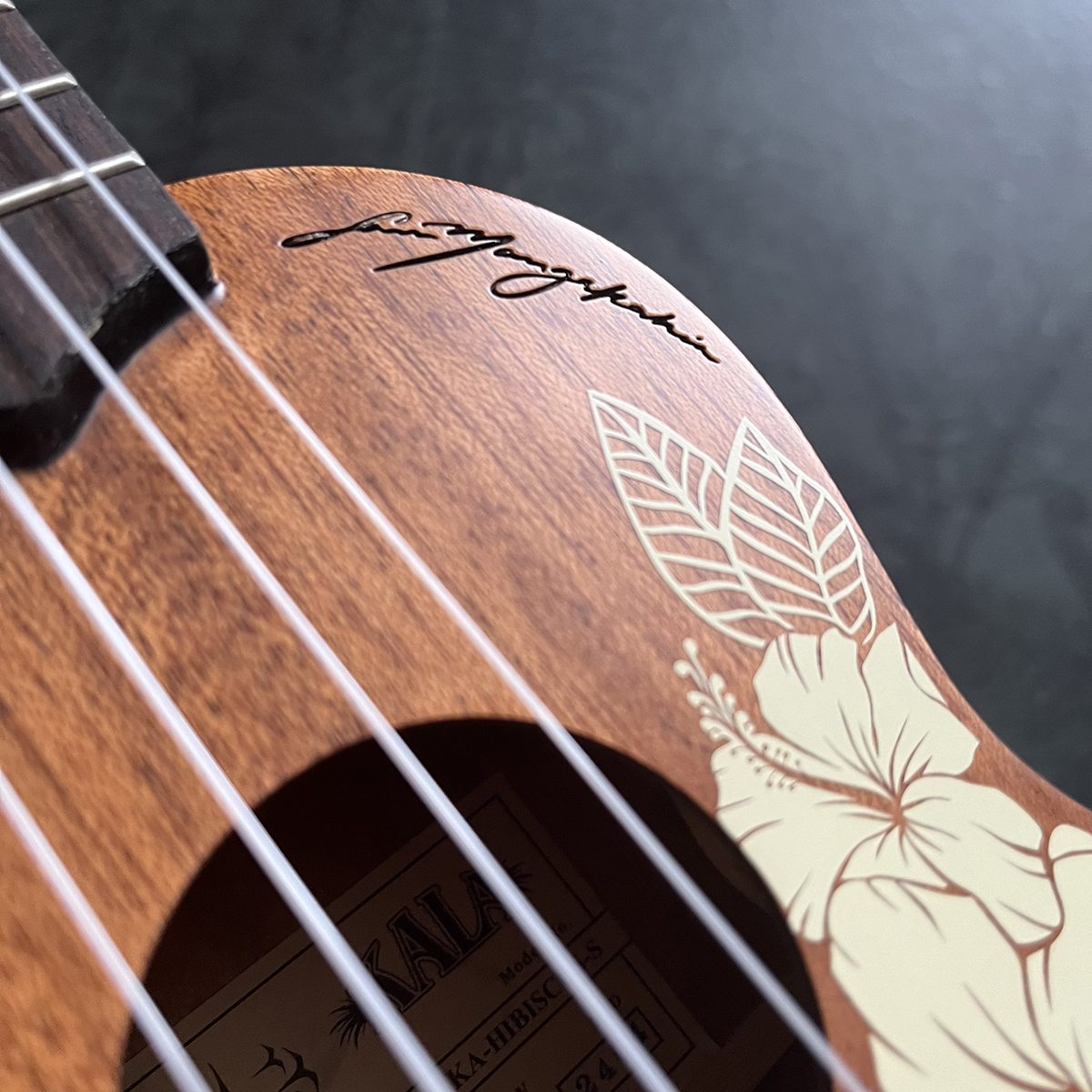 Kala hibiscus Sopraan Ukulele