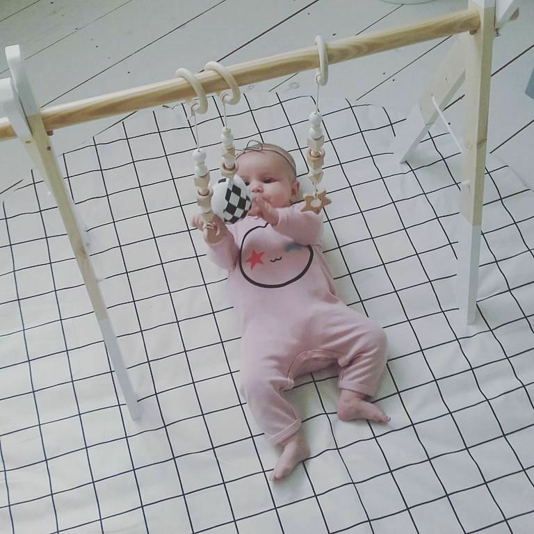 Baby Play Gym - White Frame