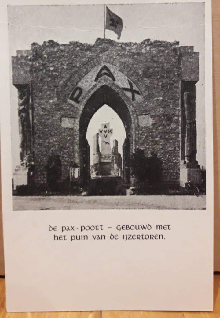 Postkaart Ijzerbedevaart Diksmuide - Pax poort / LN 162