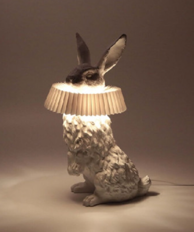 DESIGNNNN......Rabbit X, konijnenlamp staand van HaoShi
