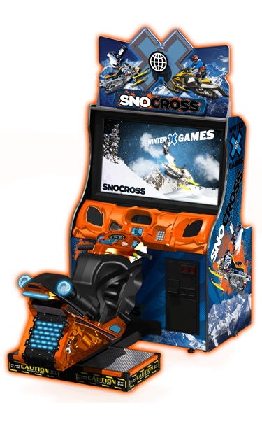 Racing game "Snocross"