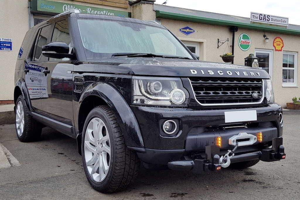 Land Rover Discovery winch fitting services Ayrshire