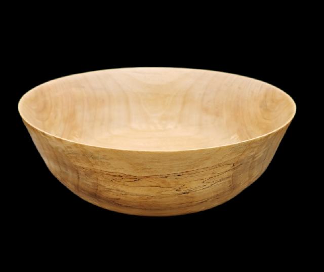 Wood Turned Irish Cherry Wooden Bowl