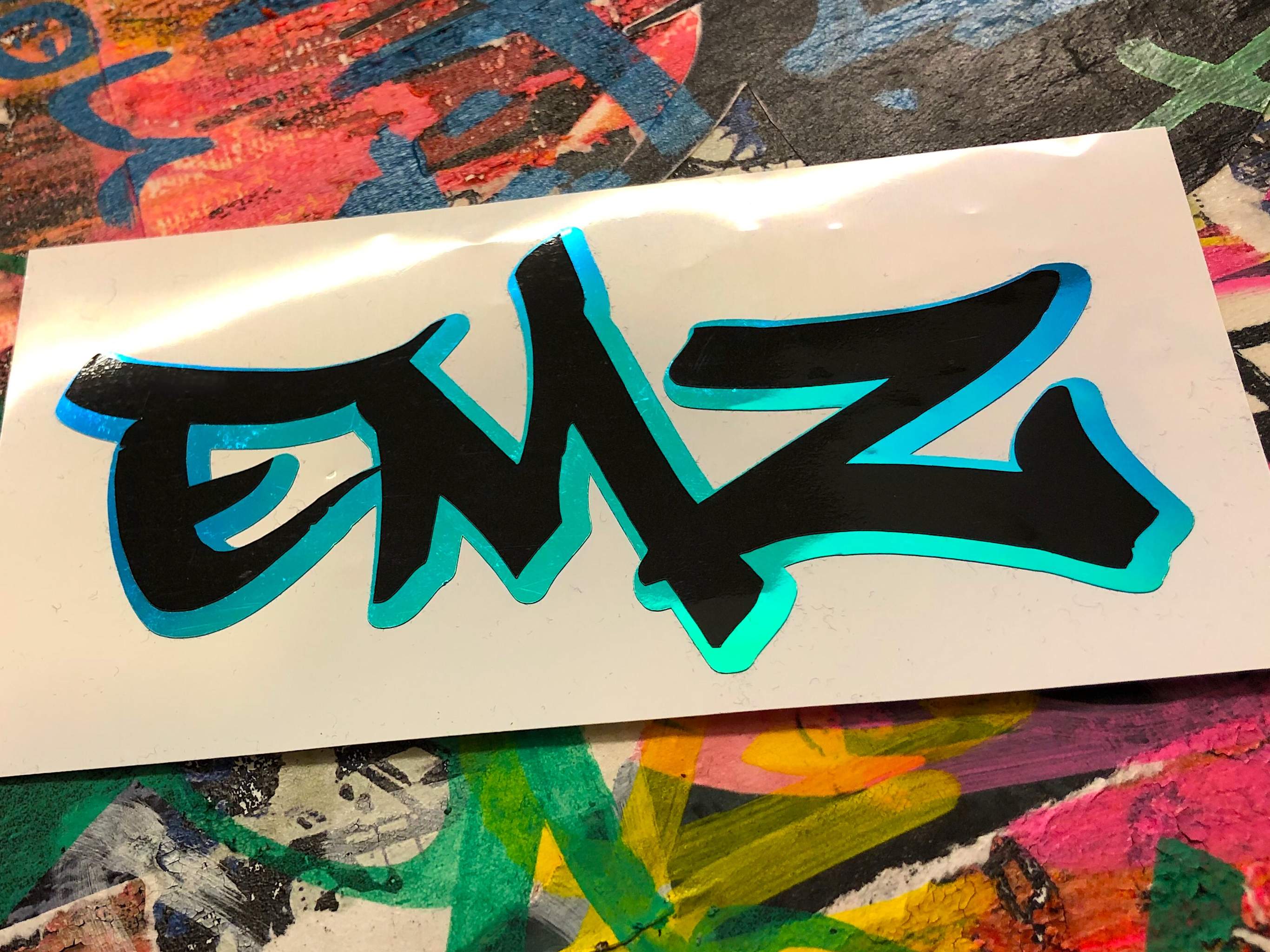 Personalised Graffiti Style Decals