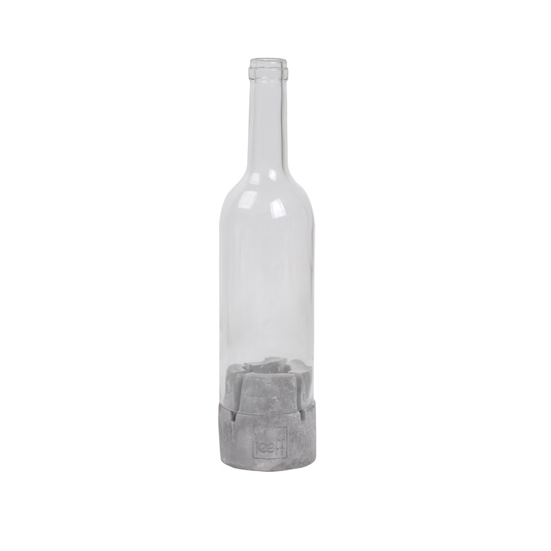 Leeff,  Bottle Light Beton, hoogte 31cm