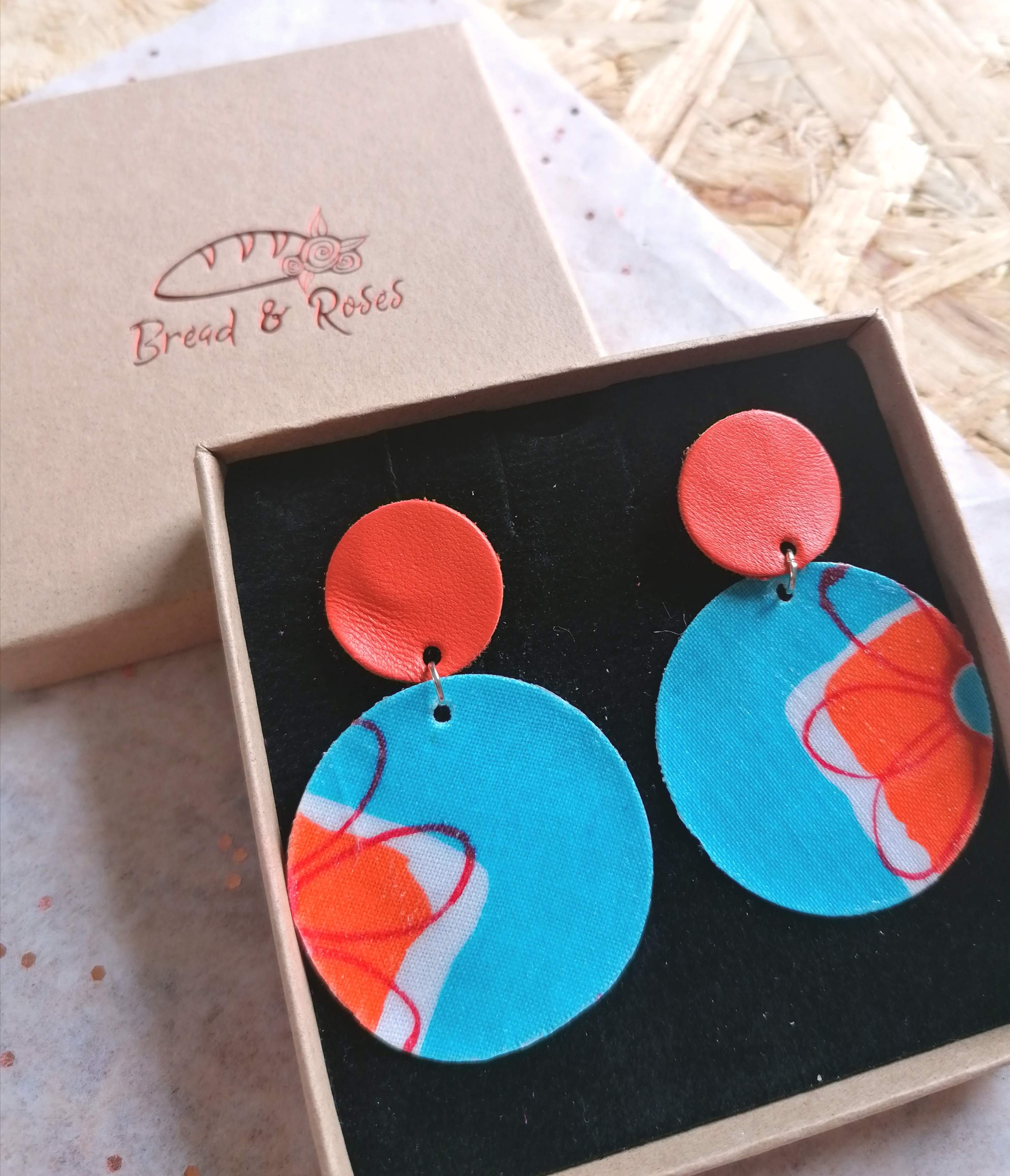 50% OFF Ada Vintage Fabric Earrings - 7 Colours