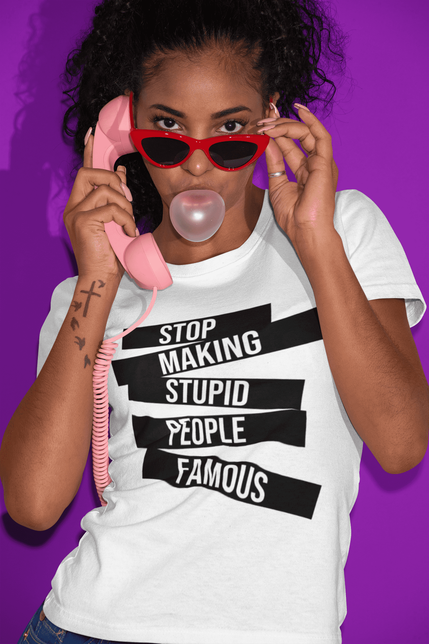 Stop Making Stupid People Famous T-shirt