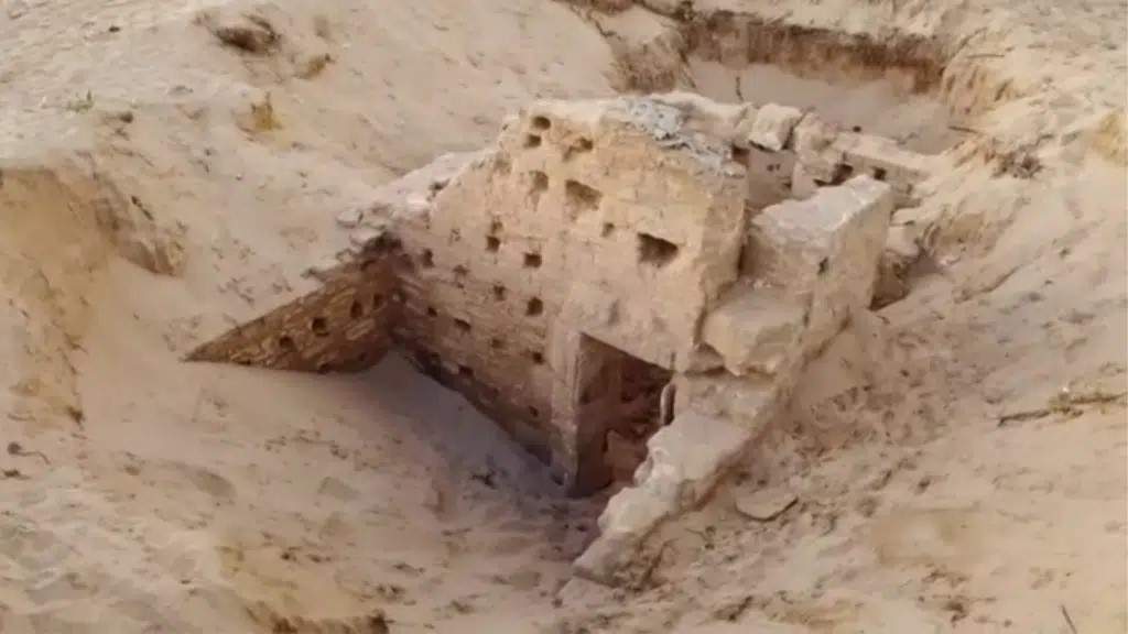 Romeins badencomplex ontdekt onder de zandduinen