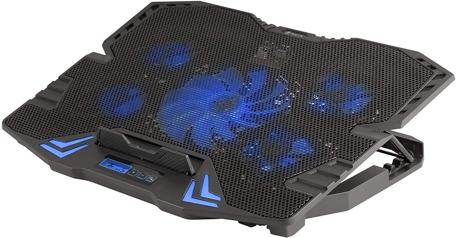 NGS, GCX-400, Laptop Cooler with 5 Fans and LCD Screen