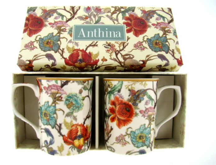 Bohemian Flower Anthina  - William Morris - Mokkenset (300) - NIEUW