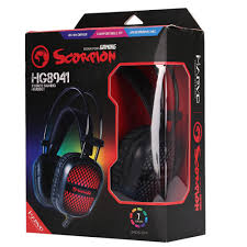 Marvo Scorpion HG8941 Stereo Sound RGB LED Gaming Headset