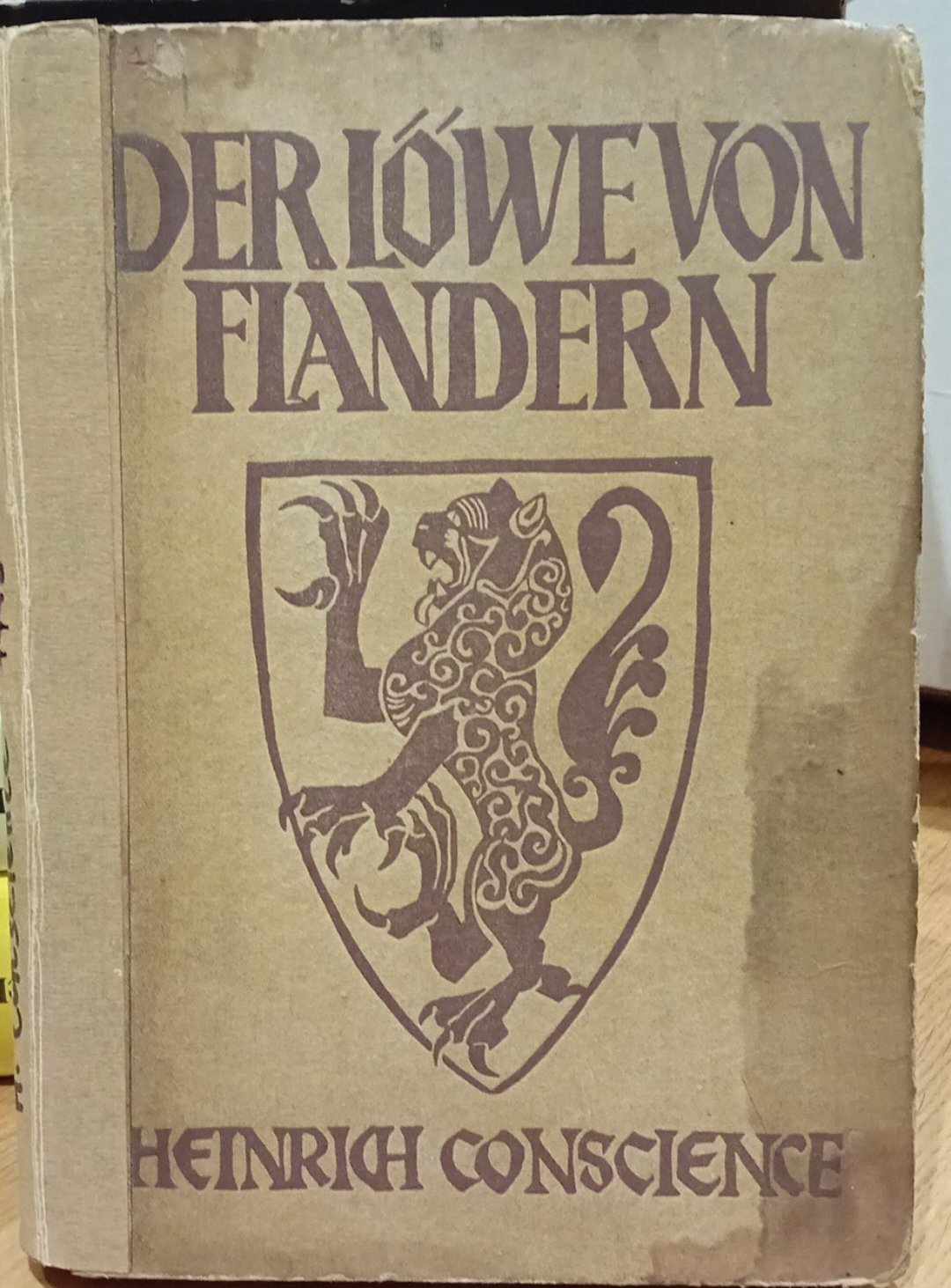 De Leeuw van Vlaanderen door Hendrik Concience 1943 / Duitstalig en zeldzaam