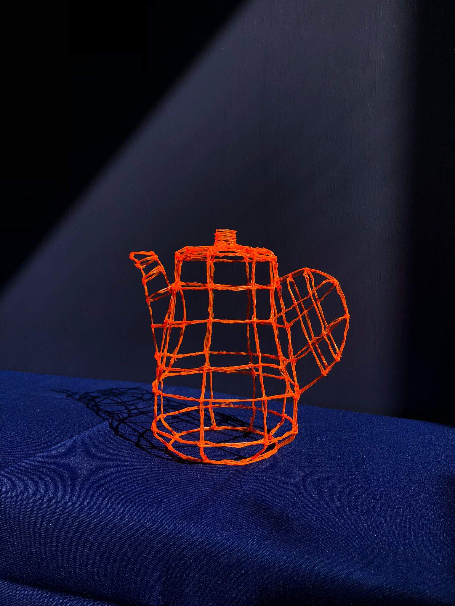 3D TEAPOT ORANGE | NL: gratis verzenden