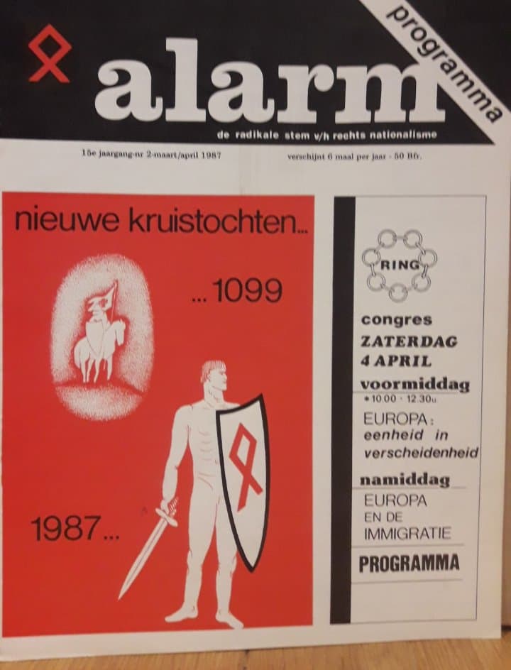 VMO - Vlaamse Militanten Orde  Tijdschrift  Alarm  / 1987 nr 2