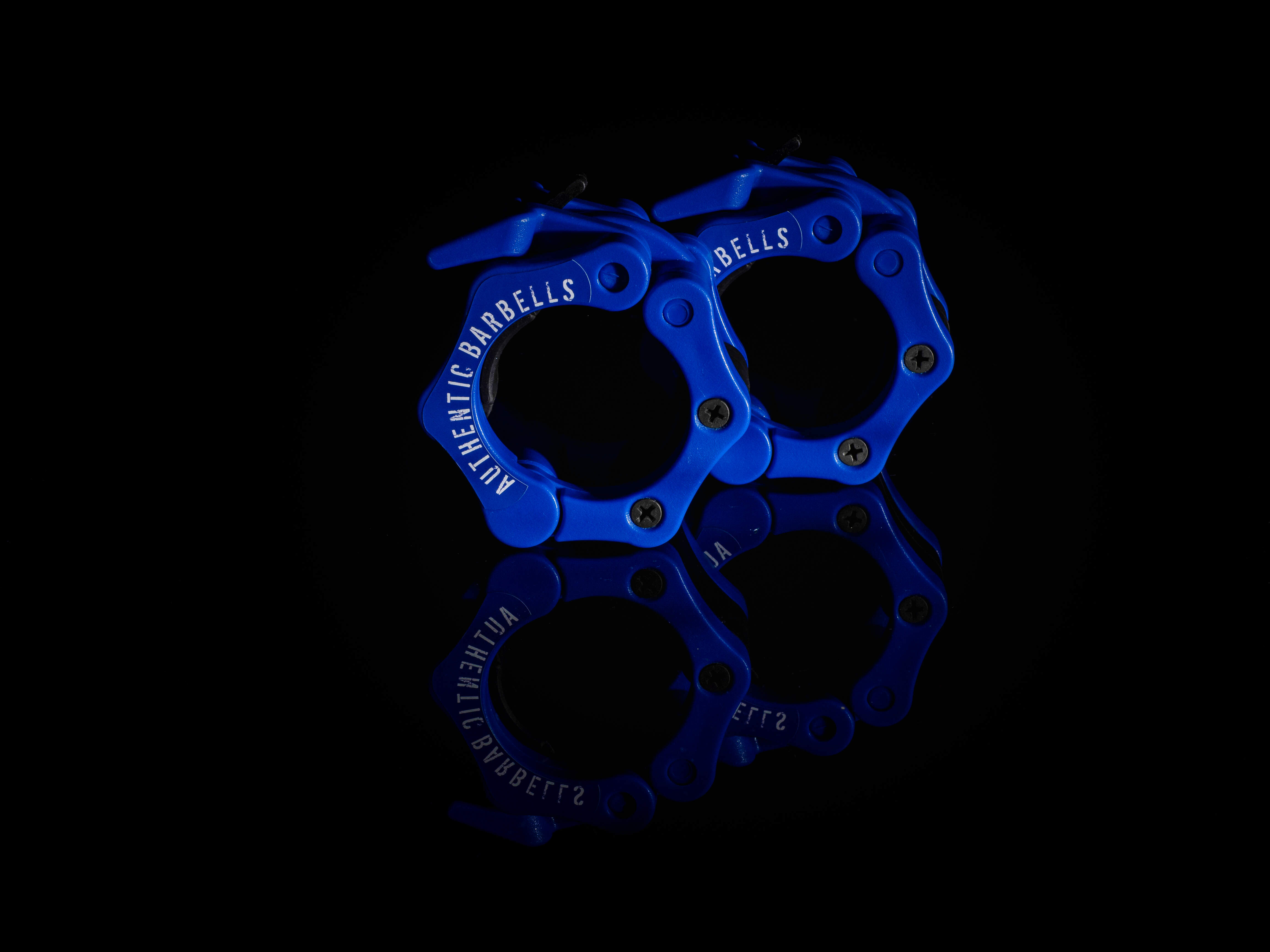 Reliable Blue Barbell Clamp