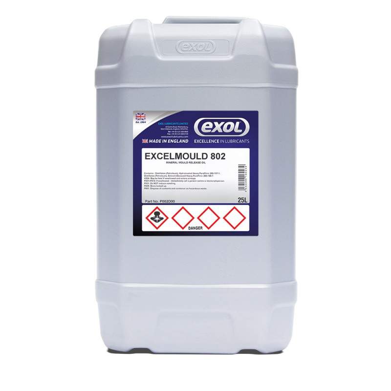 Excelmould 802 is a light viscosity release agent.