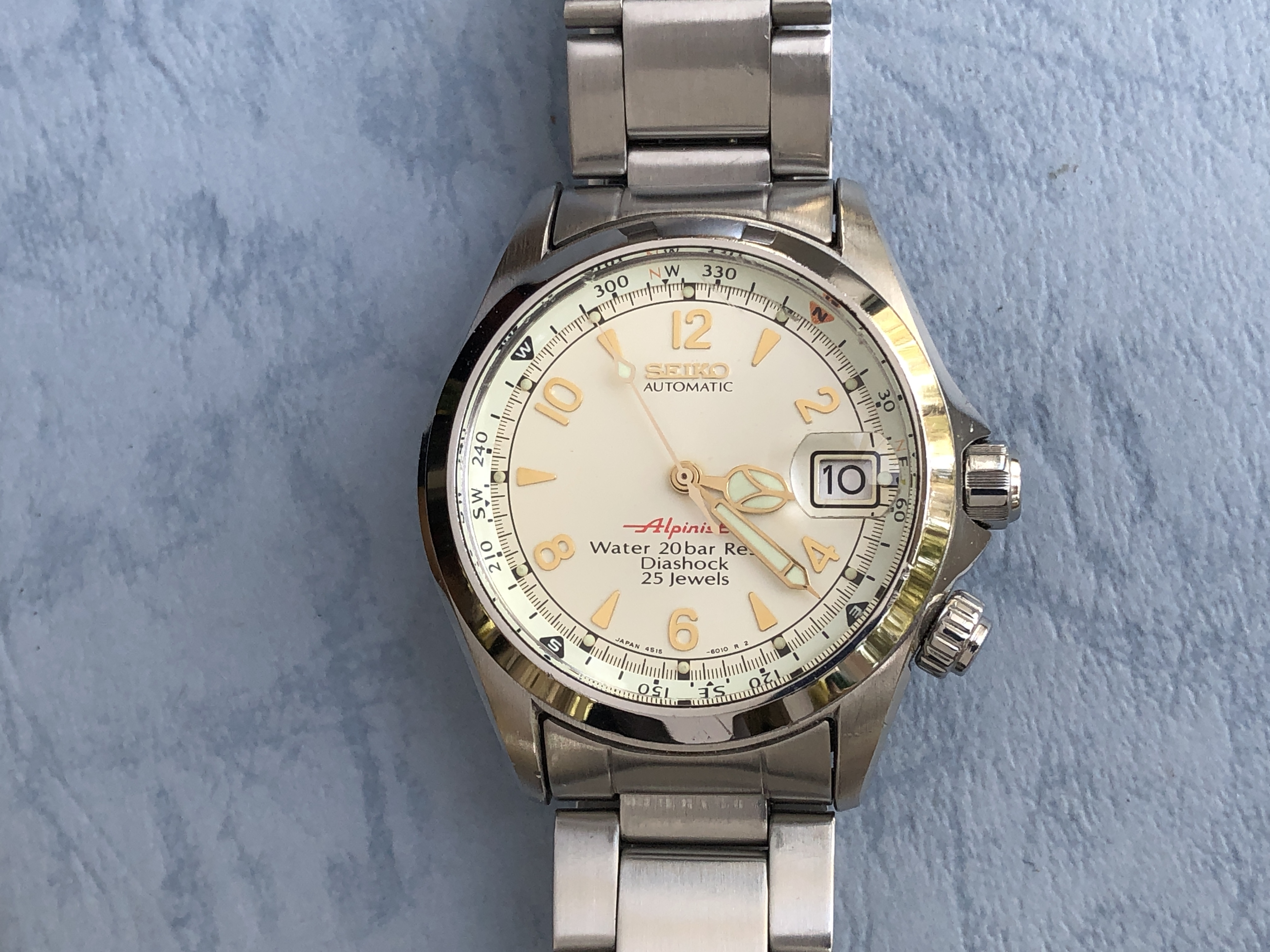 Купить часы Seiko Red Alpinist White Dial, 4S15-6000 (SCVF007), за 91 659 ₽  у Seller на Chrono24 