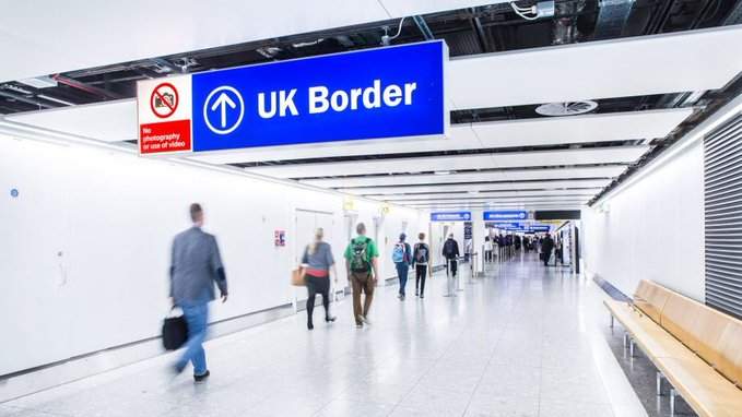 Industrial Action at UK Airports by Immigration Staff - Army on Stand-by