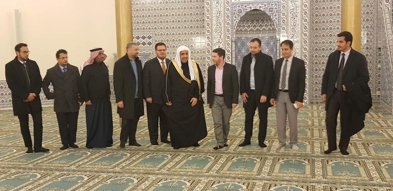 MWL Ordförande Dr. Mohammad Al-Issa besöker Islamic Center. November 2019.