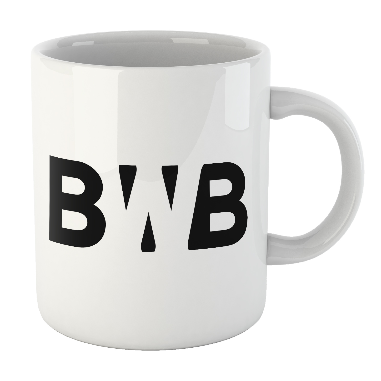 White BWB Mug