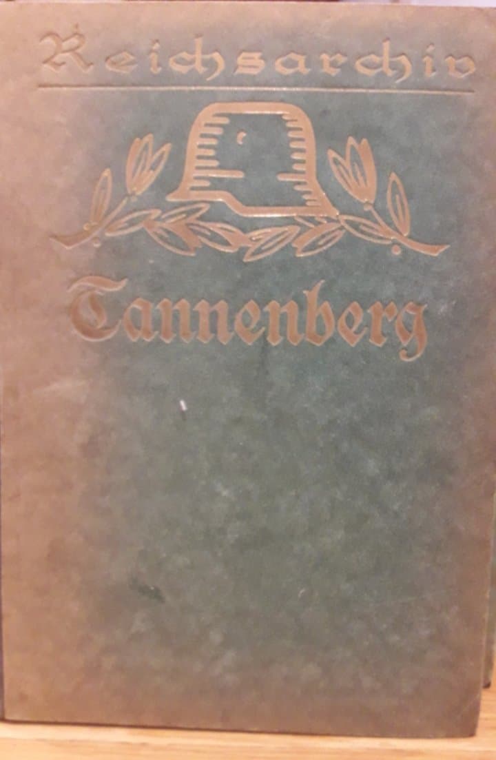 Eerste wereldoorlog Tannenberg / Reichsarchiv 1927 - 260 blz